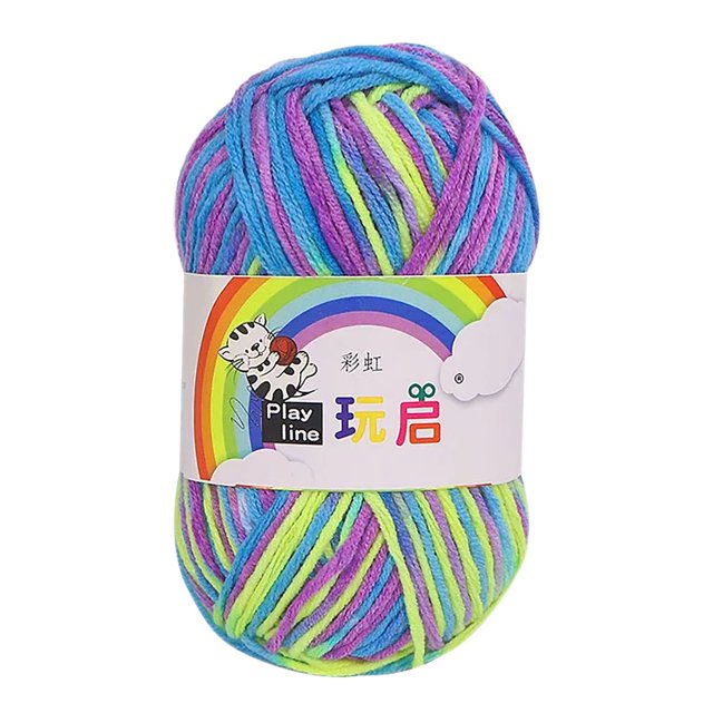 EGNMCR Hand-made DIY Scarf Sweater Coat Bar Needle Thread Baby Line Thick Wool wools group