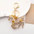 thumbnail image 1 of Wooowa Cute Horse Racing Keychain - Stylish Bag Charm Accessory for Cars Purses & Thoughtful Small Gift Ideas, 1 of 6