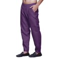 thumbnail image 3 of Atasi Dupion Adjustable Solid Readymade Pajama Ethnic Wear Mens Bottom Pant, 3 of 5
