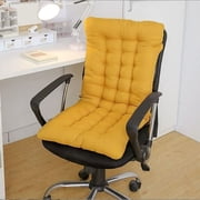 Chair Cushion with Backrest – Integrated Lumbar Support Thickened Seat Cushion for Dormitories, Office, and Floor Sitting – Ergonomic Support Pillow for Home, Reading, or Gaming