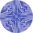 thumbnail image 1 of Ahgly Company Tapis d'Intérieur Ronds Transitionnels Lavables à la Machine en Jean Bleu, 7 Pieds Rond, 1 of 7