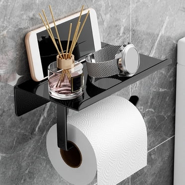 TIMIFIS Toilet Paper Holder 304 Stainless Steel Tissue Rack No Punching Hotel Bathroom Paper Roll Rack Paper Draw Bracket Silverd Paper Draw Rack Paper Roll Rack Stainless Steel Tissue Holder