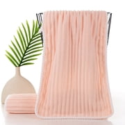 Vacemry Bath Towels, High Density Thick Fleece Towel Soft Absorbent Washcloth, Cotton Towels for Bathroom Bedroom Spa Gym, Quick Drying Towel Set 12x24 Inches