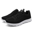 thumbnail image 4 of Kcodviy Men Mesh Mountaineering Casual Sneaker Rack for Men Sport Shoes Lace Up Club C Vintage Sneaker Men Solid Color Running Breathable Sneaker Boxes for Men Size 12 Soft Bottom, 4 of 9