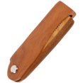 thumbnail image 4 of Shisuyan Portable Beard Brush Leather Men's Beard Comb Chocolate 1 Set 7x1.1in, 4 of 8