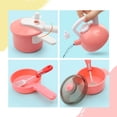thumbnail image 4 of Children's Simulation Kitchen Toy Set Kitchen Set Pretend Play Kitchen Toy Stove Pot Spoon Vegetable and Fruit Storage Children's Chef Role Play Cooking Set, 4 of 8