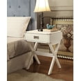 thumbnail image 1 of ACME Babs End Table in White, 1 of 2