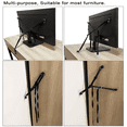 thumbnail image 3 of Sangles de Sécurité pour Téléviseur Ajustables, Ancres Anti-Basculement Sans Perçage pour Meubles, Fixer les Écrans Plats au Mur 1 Pce, 3 of 6