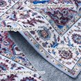 thumbnail image 4 of JV Home Runner Rug Napoli Pink Blue 2' x 7' Washable Rugs Anti Slip, 4 of 6