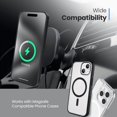thumbnail image 2 of Mighty Mount Chargeur de Voiture Sans Fil MagSafe pour Tableau de Bord (Version 2.0), 2 of 6
