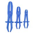 thumbnail image 2 of KIMISS Hose Clamp Flexible Line  Set, 3pcs Plastic Hose Clamp Tool Pipe Tube Cutting Off  with AntiSlipping Handle, 2 of 8