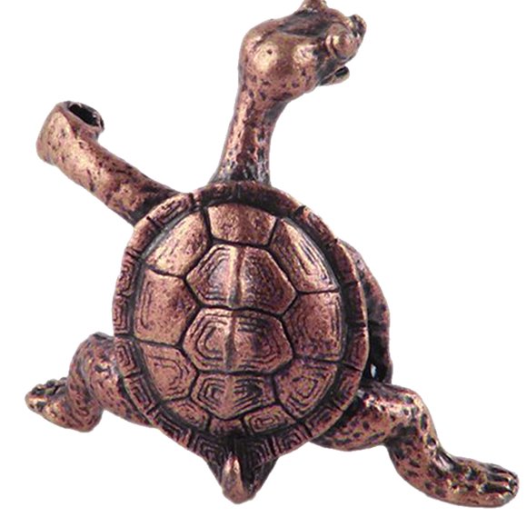 Desktop Ornament Turtle Shape Incense Stick Holder Copper Censer Bracket Household Accessory For Living Room Decoration