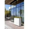 thumbnail image 2 of Veradek Block Series Jardinière en Plastique Moyenne à Portée - Blanc, 2 of 11