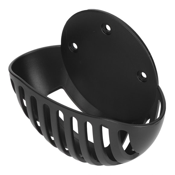 Wall Mount Speaker Stand, Fashionable Design Smart Speaker Accessories Sturdy ABS Material for Wall Decoration for Home Mini Speaker Black