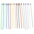 thumbnail image 2 of 100pcs Ball Bead Chain Necklace Bulk - 4mm Christmas Bead Beaded Chain, 2 of 8
