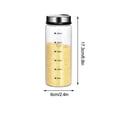 thumbnail image 2 of Pepper Shakers With Adjustable Outlet Holes Clear Glass Shaker Bottles Spice Seasoning Cans For Kitchen Decor, 2 of 3
