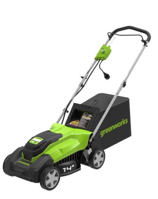 Greenworks 9-Amp 14" 2-in-1 Push Mower