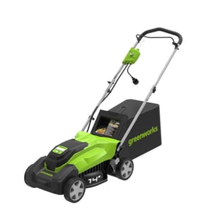 Greenworks 9-Amp 14" 2-in-1 Pousser la tondeuse