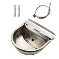thumbnail image 4 of Automatic Horse Drinking Water Bowl, with Adjustable Float Valve Stainless Steel No Hole with Pipe, 4 of 9