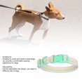 thumbnail image 3 of Collier pour Animaux de Compagnie, Collier pour Chien en Polyester Réglable pour une Utilisation Quotidienne pour Chien de Petite et Moyenne Taille, Orange, Vert, 3 of 8