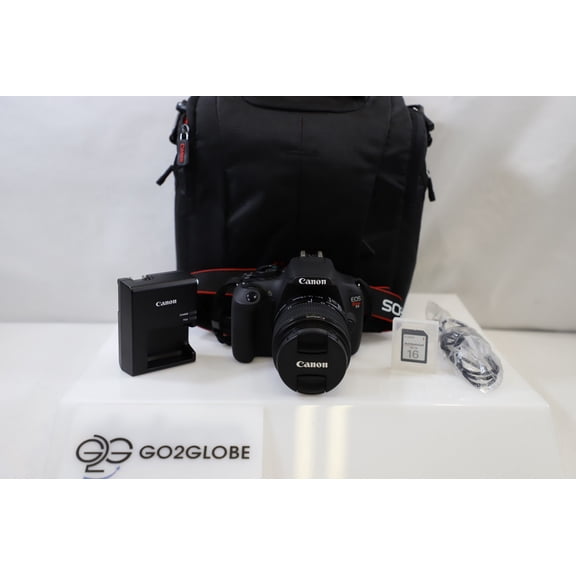 Canon EOS Rebel T5 Appareil Photo Reflex Numérique avec Objectif 18-55 mm Trousse + Chargeur + Sac