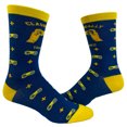 thumbnail image 2 of Men's Classically Trained Socks Funny Retro Video Games Gamer Graphic Novelty Footwear, 2 of 4