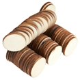 thumbnail image 4 of DIY Wood Circle Slice Unfinished Wooden  Disc Homemade Wood Craft Decoration Tool, 4 of 8