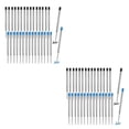 thumbnail image 3 of bedienty 30x Replaceable Ballpoint Pen Refills For Extended Lifespan Impact-resistant Metal Ball Points 2Set, 3 of 6