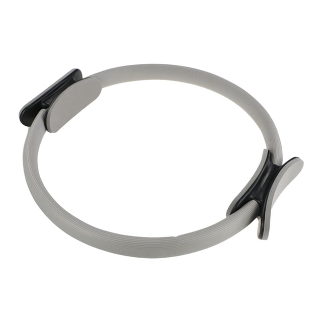 EGNMCR Pilates Ring Fitness 14 Inch Yoga Rings With Padded Handles For Toning Arms Thighs Legs Core Home Exercise Equipment Yoga Circle