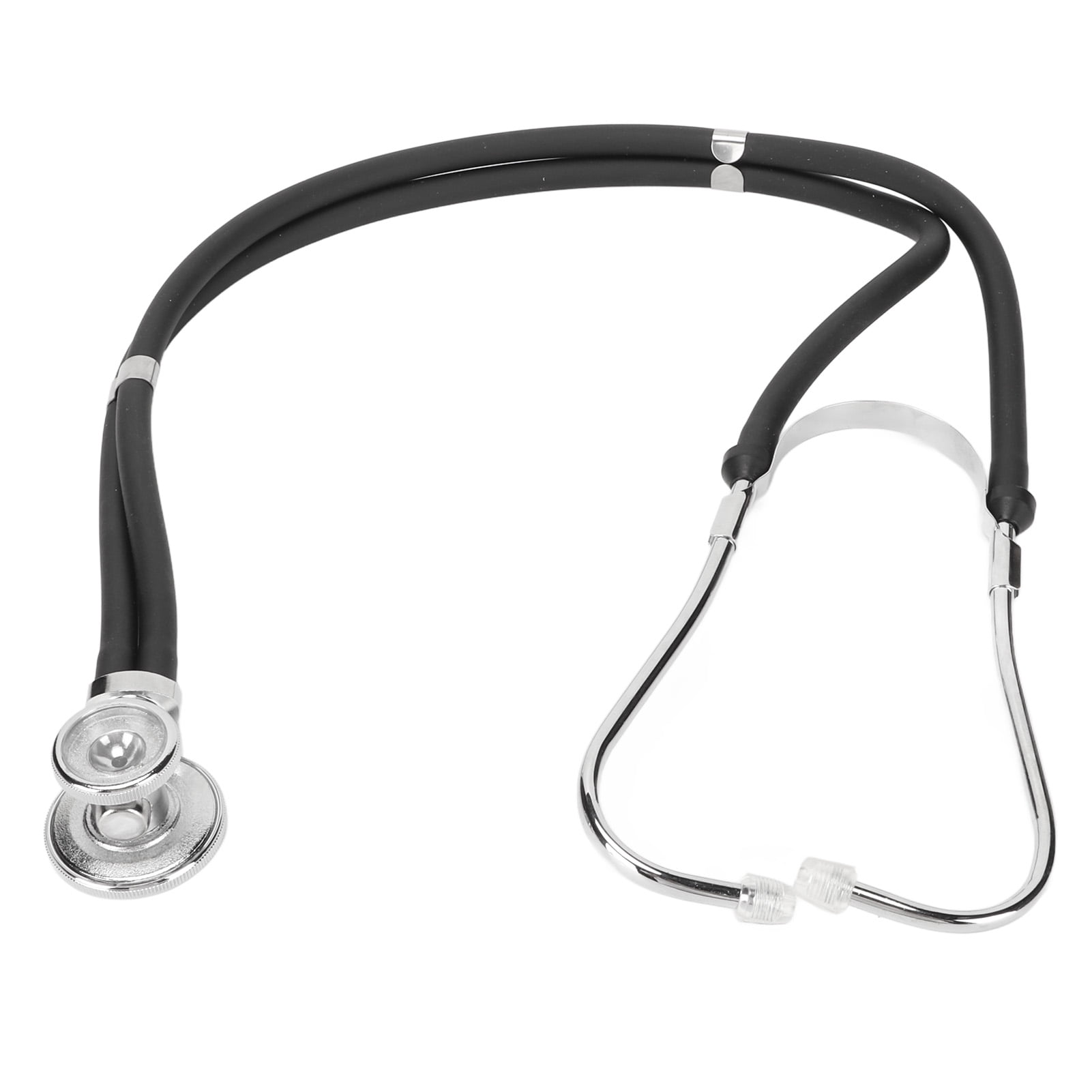 Stethoscope, Aluminium Alloy Double Head Clear Transmission  Stethoscope Professional  For Clinic