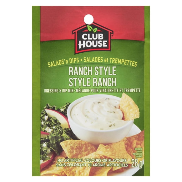 Club House Ranch Style Dressing and Dip Mix