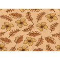 thumbnail image 1 of Ahgly Tapis Rectangulaire Lavable en Machine Intérieur Transitionnel Jaune Orange, 6 Pieds x 9 Pieds, 1 of 7