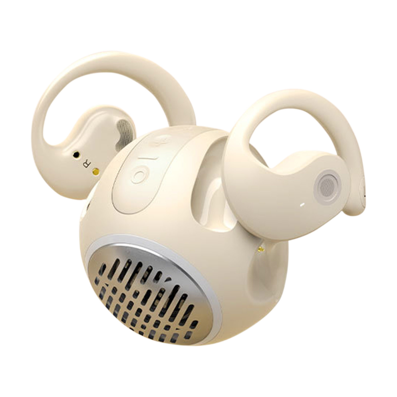 Speakers Bluetooth Wireless Overear Headphones Open Ear Headphones Over The Ear Earbuds Wireless for Kids Small Mini Portable Bluetooth Speaker with Earbuds Ows Hanging Earphones Conducuction