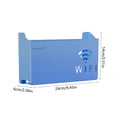 thumbnail image 3 of fheaev Wall Storage Box Router Rack Punch-free Storage Box Wall Suitable For Home Router Storage, 3 of 6