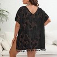 thumbnail image 4 of Plebaso Paréo de Maillot pour Femmes Grande Taille Bikini Dentelle Ajourée Paréo de Maillot Robe de Plage, 4 of 6