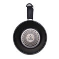thumbnail image 1 of Bowl Camping Bowl 250ml Stainless Steel Bowl with Handle for RV Travel Camping Backpacking Engraved Bottom Pattern Black, 1 of 7
