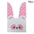 thumbnail image 1 of Coofit 50PCS Candy Bag Rabbit Ears Design Treat Bag Party Favor Bag for Cookies Candy, 1 of 10