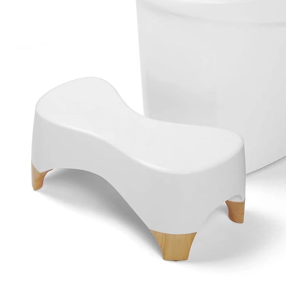 Toilet Stool,Gligam Poop Stool for Bathroom,Bearing 550 lbs Weight,Toilet Step Stool, Potty Stool for Adults and Kids,Non-Slip Si