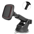 thumbnail image 1 of Magnetic Phone Car Mount Universal Dashboard Windshield Industrial-Strength Suction Cup Car Phone Mount Holder with Adjustable Telescopic Arm for All Cell Phones, 1 of 7