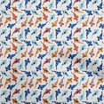 thumbnail image 1 of oneOone Rayon White Fabric Asian Japanese Koi Fish Sewing Craft Projects Fabric Prints By Yard 56 Inch Wide, 1 of 4