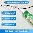 thumbnail image 3 of TIMIFIS Drywall Patch Repair, Wall Spackle Repair Paste, White Repair Putty Plaster Dent & Wood Scratch Repair for Home Wall, Agent Quick Repair Paste, 3 of 5