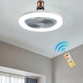 thumbnail image 4 of Dvkptbk Ceiling Fan with Lights,Enclosed Low Profile Fan Light,Ceiling Light with Fan,Hidden Fan Home Appliances, 4 of 7