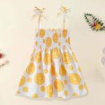 thumbnail image 2 of RKSTN Robe à Manches Longues pour Filles Tout-Petits Robe d'Été Sans Manches pour Bébés Filles Robe à Bretelles Imprimé Graphique Vêtements pour Enfants, 2 of 9