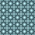 thumbnail image 1 of Ahgly Company Machine Washable Indoor Square Transitional Blue Lagoon Blue Area Rugs, 5' Square, 1 of 7