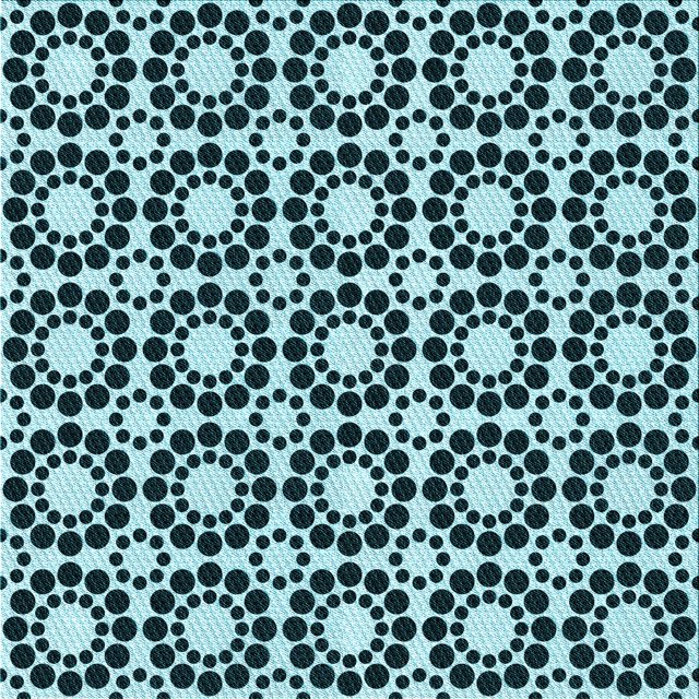 Ahgly Company Machine Washable Indoor Square Transitional Blue Lagoon Blue Area Rugs, 5' Square