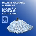 thumbnail image 4 of Vileda SuperMop 100% Microfibre Mop Head | Remove Bacteria with just Water | Reusable and Machine Washable Refill, 4 of 6