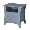 thumbnail image 3 of ACME Furniture AC00382 Table de Nuit Colt, Gris, 3 of 3