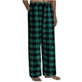 thumbnail image 1 of LSLJS Fashion Man Casual Loose Printing Pockets Trousers Pockets Elastic Waist Long Pants, 1 of 4