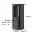 thumbnail image 3 of TIMIFIS 2 In 1 Heater Fan Combo, Portable Fan, Bladeless Fans 700W Overheat Protection For Home Office Black -, 3 of 7