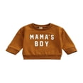 thumbnail image 1 of MesaSe Chandail pour Bébé Garçon, Chandail à Manches Longues Style « Dad's Dude », Chandail Décontracté, Vêtements, 1 of 6